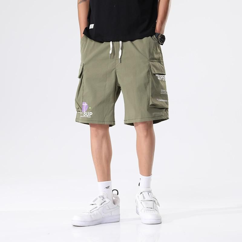 Heren Korte Broeken Streetwear Baggy Ademende Strandshort