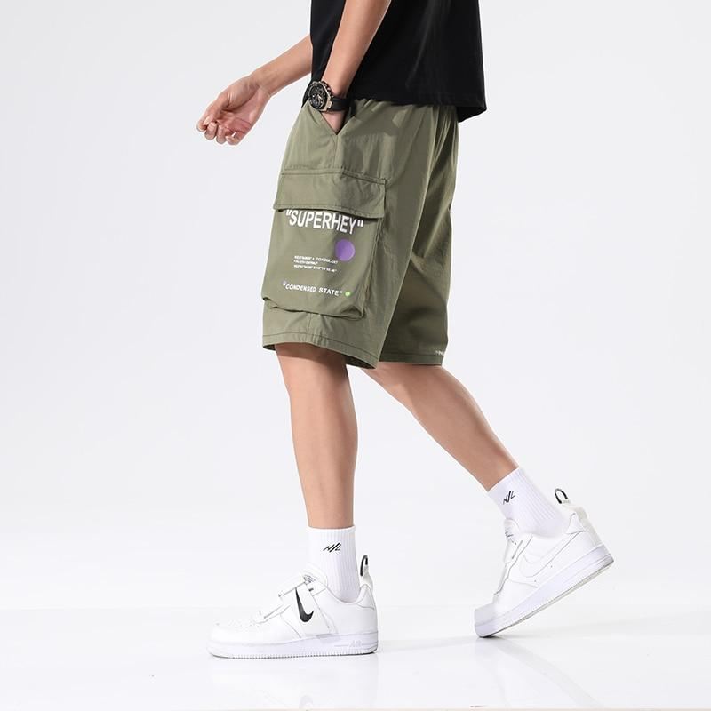 Heren Korte Broeken Streetwear Baggy Ademende Strandshort