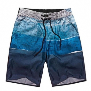 Heren Zomer Dunne Strandshorts Korte Broeken