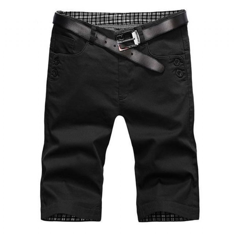 Heren Zomermode Katoenen Shorts