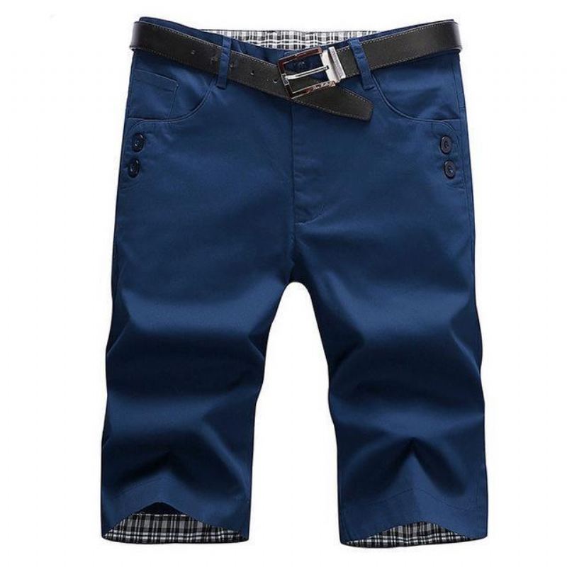 Heren Zomermode Katoenen Shorts