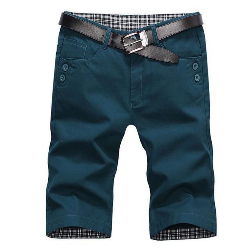 Heren Zomermode Katoenen Shorts