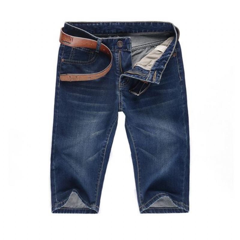 Jeans Katoenen Cargoshort Korte Broeken Heren