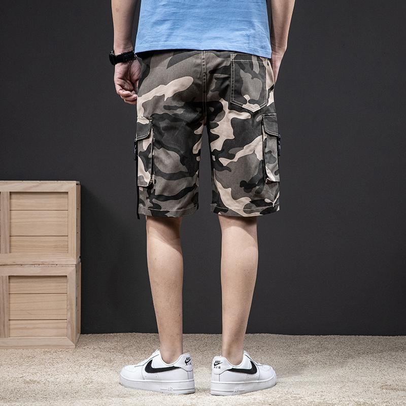 Klassieke Camouflage Elastische Stijl Short Korte Broeken Heren