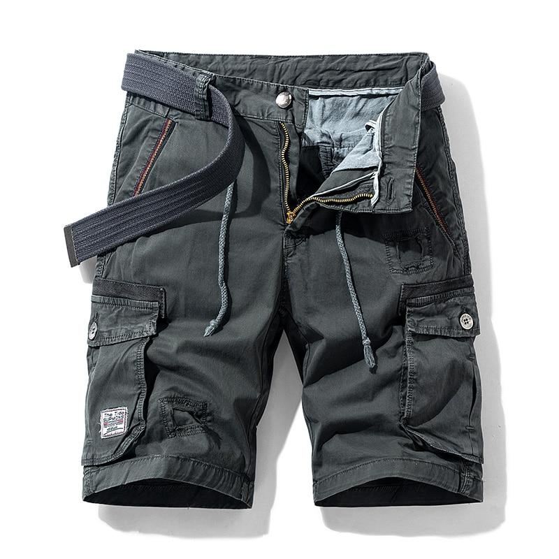 Knielengte Tactical Cargo Short Met Meerdere Zakken Korte Broeken Heren