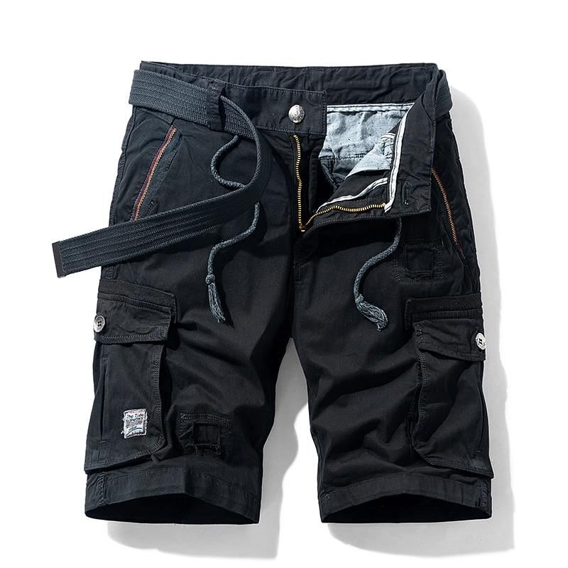 Knielengte Tactical Cargo Short Met Meerdere Zakken Korte Broeken Heren