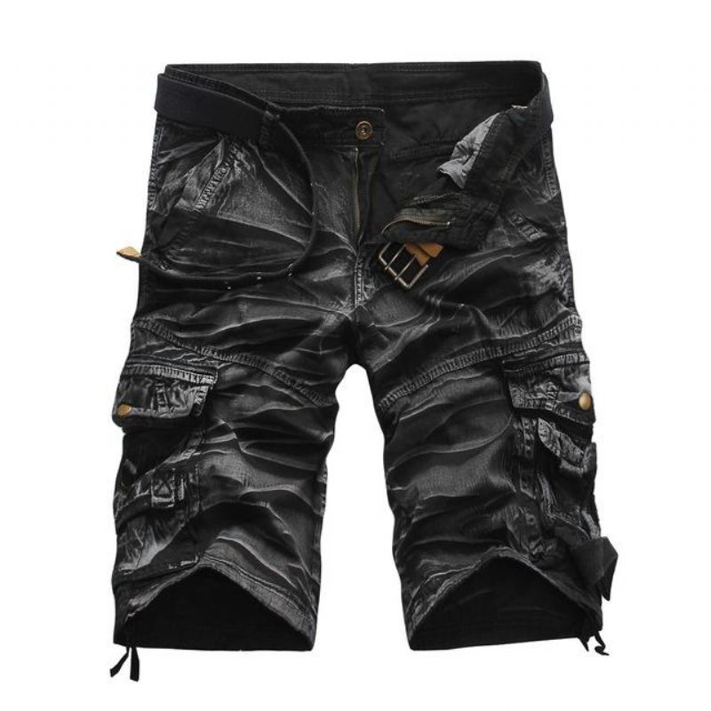 Militaire Korte Broek Met Camouflageprint Voor De Zomer Korte Broeken Heren