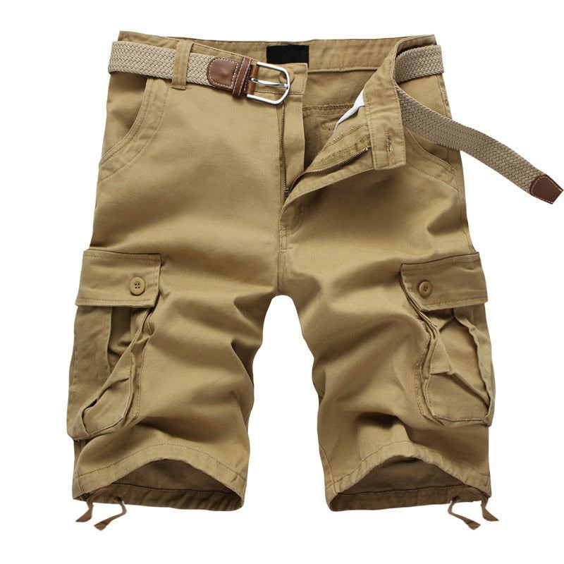 Moderne Baggy Tactische Shorts Met Meerdere Zakken Heren