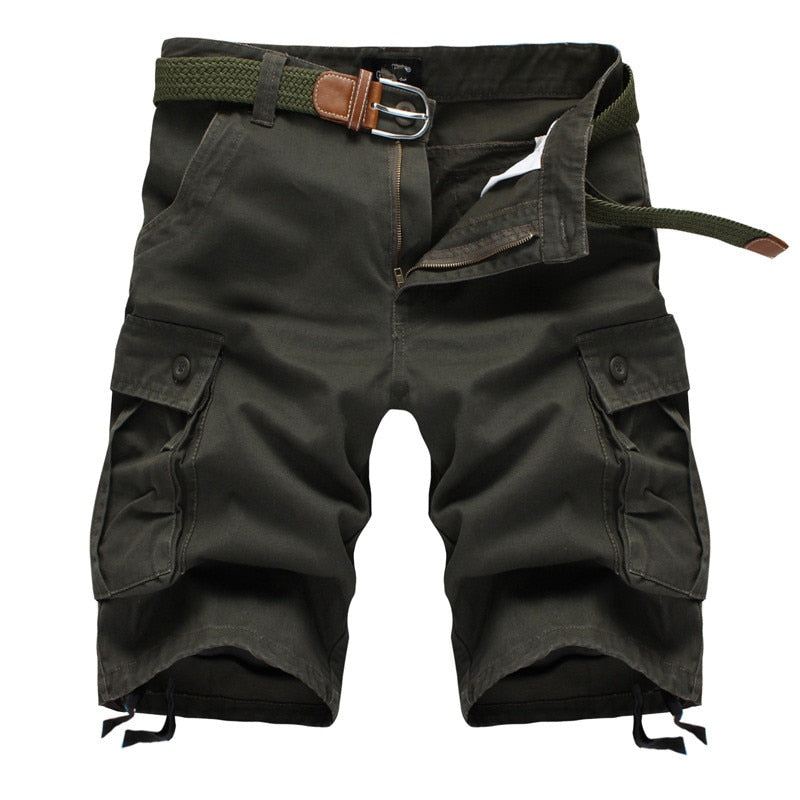 Moderne Baggy Tactische Shorts Met Meerdere Zakken Heren