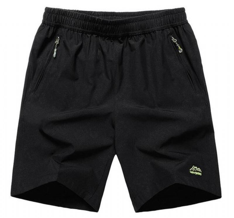 Summer Solid Leisure Sneldrogende Shorts Heren