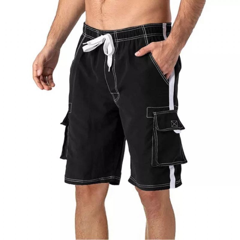 Wandelen Camping Cargo Shorts Heren