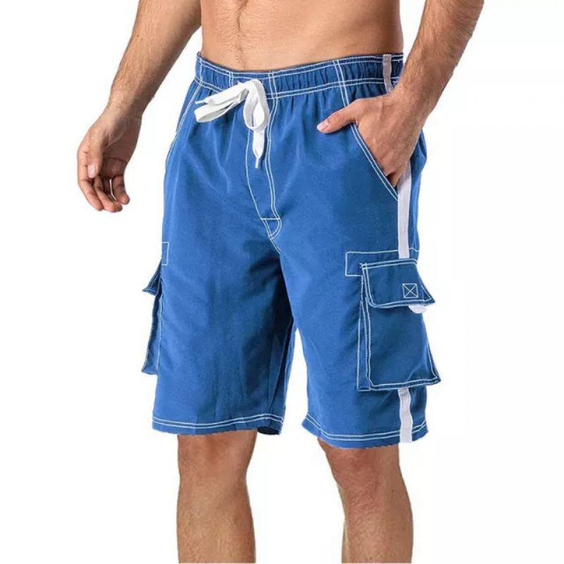 Wandelen Camping Cargo Shorts Heren