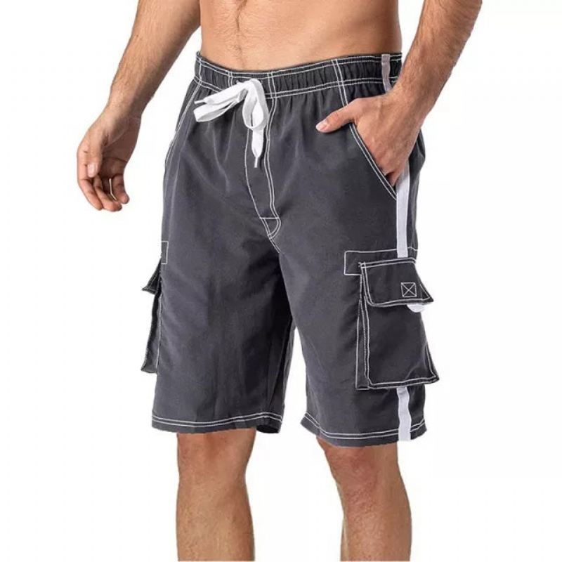 Wandelen Camping Cargo Shorts Heren