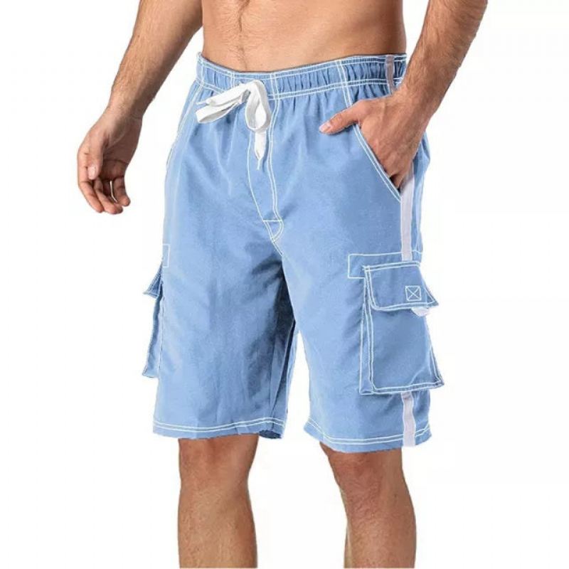 Wandelen Camping Cargo Shorts Heren