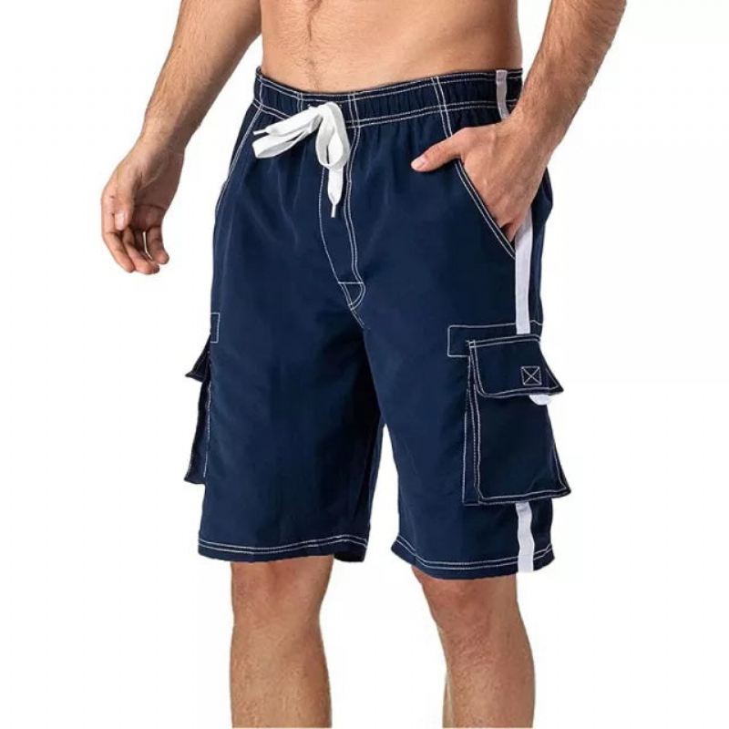 Wandelen Camping Cargo Shorts Heren