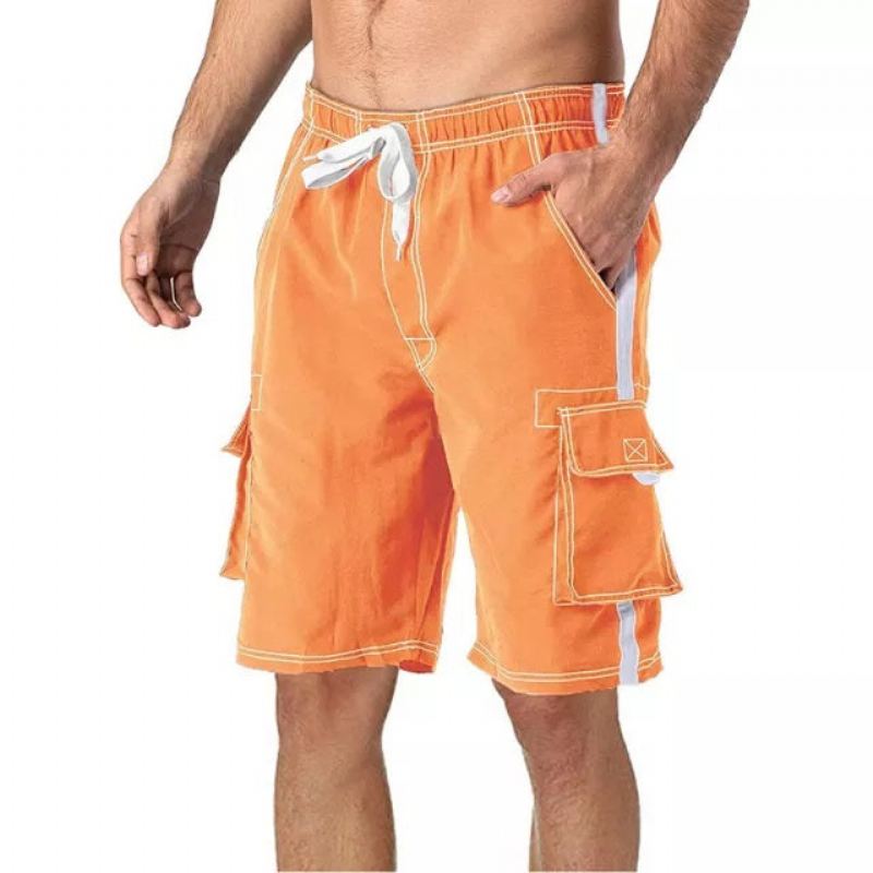 Wandelen Camping Cargo Shorts Heren