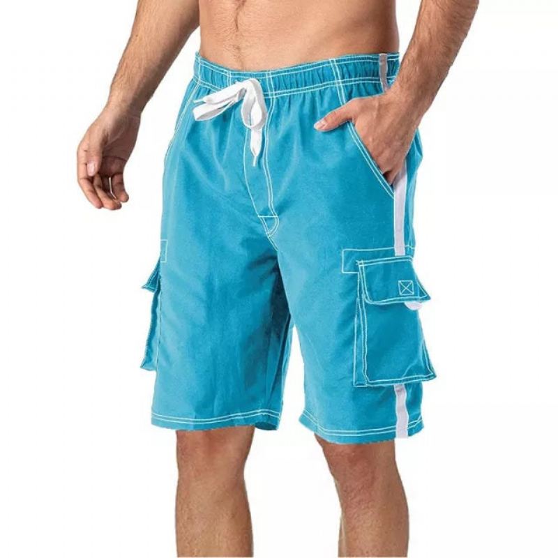 Wandelen Camping Cargo Shorts Heren