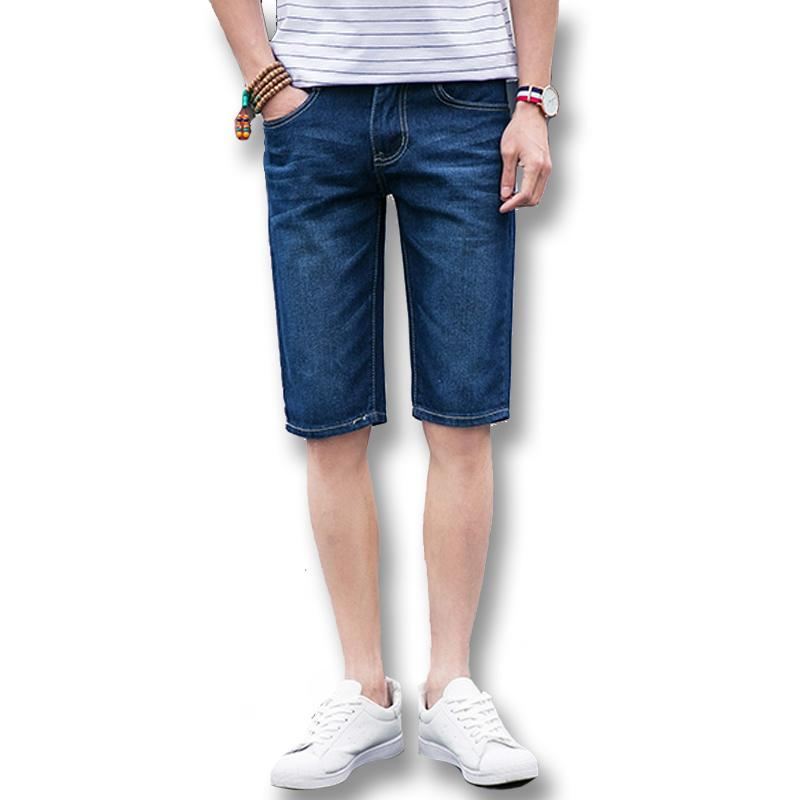 Zomer Denim Jeans Shorts Heren