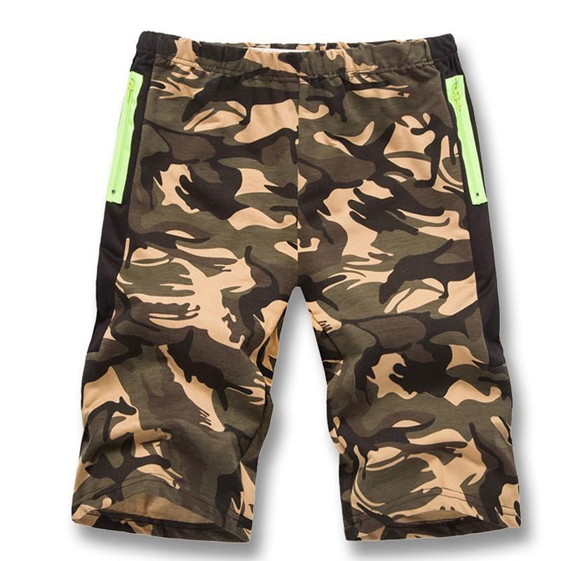 Zomercamouflage Strandshort Korte Broeken Heren