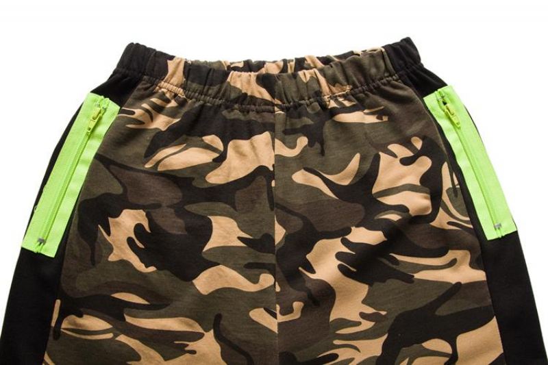 Zomercamouflage Strandshort Korte Broeken Heren