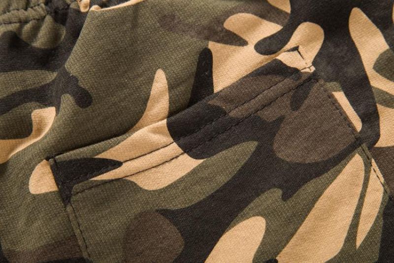 Zomercamouflage Strandshort Korte Broeken Heren