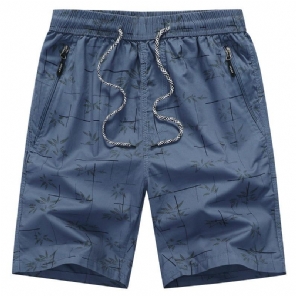 Zomerse Katoenen Bermuda Strandshort Korte Broeken Heren