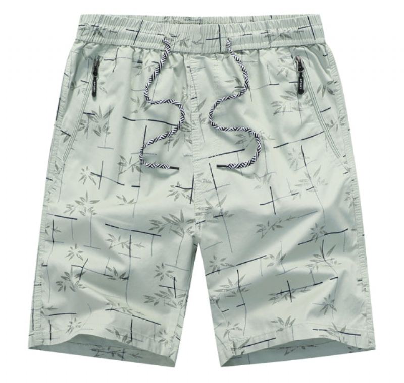 Zomerse Katoenen Bermuda Strandshort Korte Broeken Heren