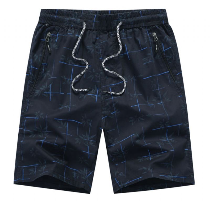 Zomerse Katoenen Bermuda Strandshort Korte Broeken Heren