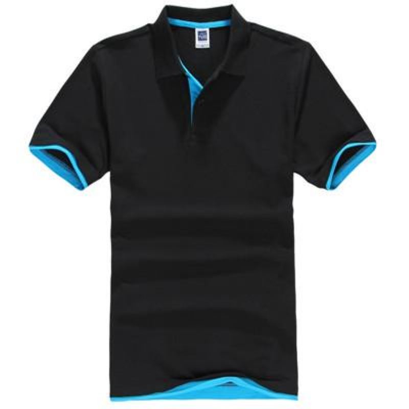 Heren Poloshirts Designer Effen Katoenen Poloshirt 15 Kleuren