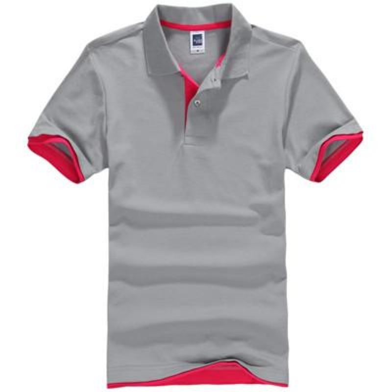 Heren Poloshirts Designer Effen Katoenen Poloshirt 15 Kleuren