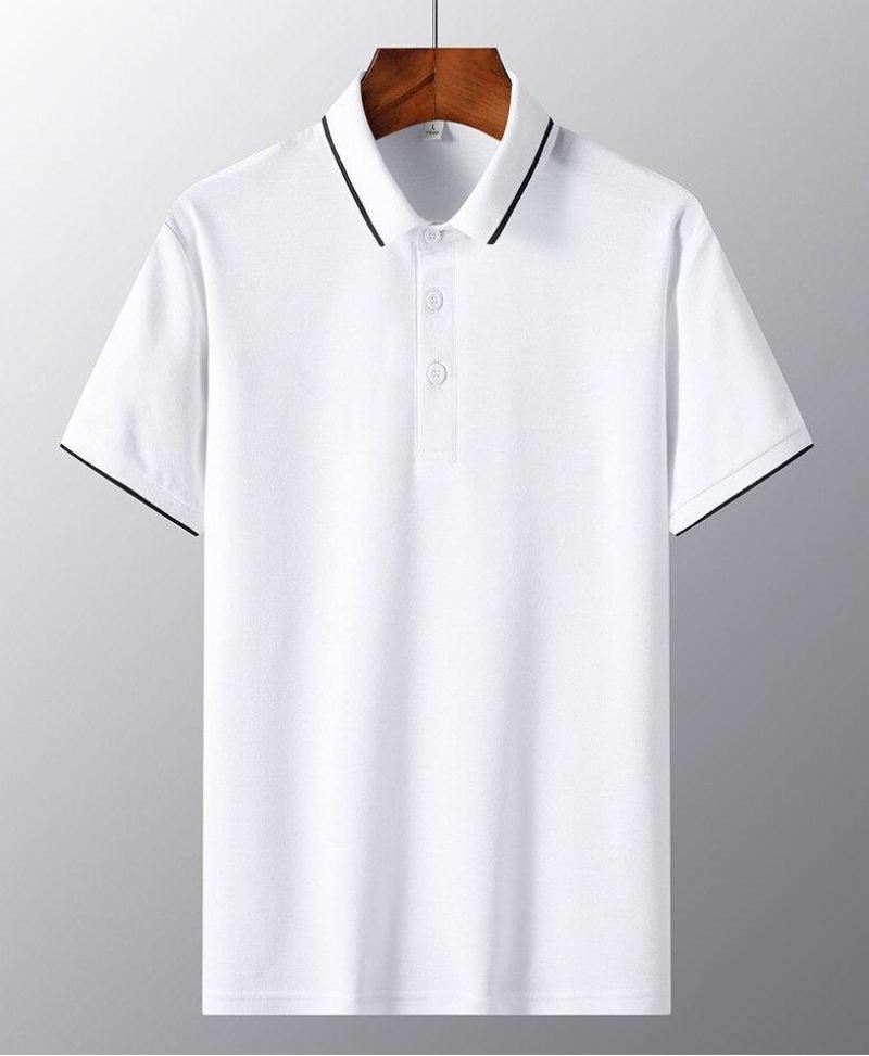 Heren Poloshirts Effen Golf Zomer Katoenen Poloshirt