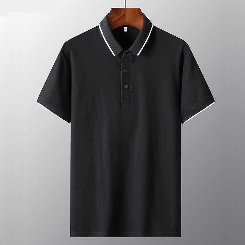 Heren Poloshirts Effen Golf Zomer Katoenen Poloshirt