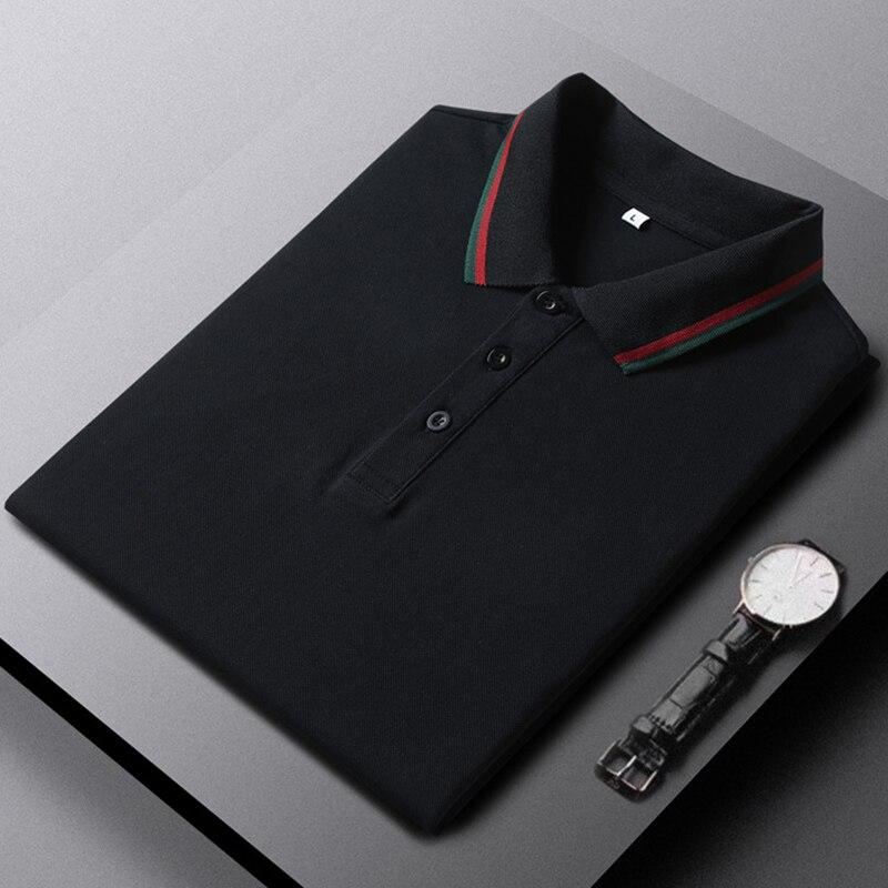 Heren Poloshirts Katoenen Zomergolfshirt