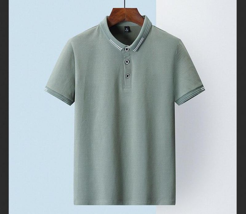 Heren Poloshirts Lente Zomer Turn-down Kraag T-shirt