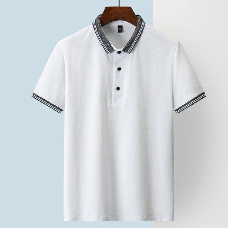 Heren Poloshirts Polo Klassiek Overhemd Met Mesh Kraag