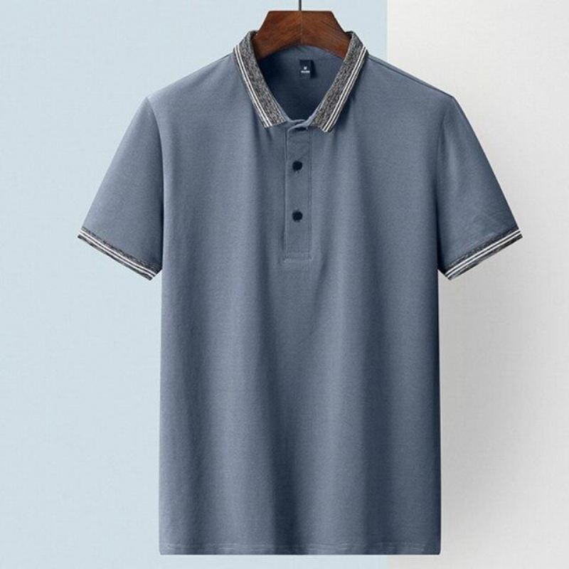 Heren Poloshirts Polo Klassiek Overhemd Met Mesh Kraag