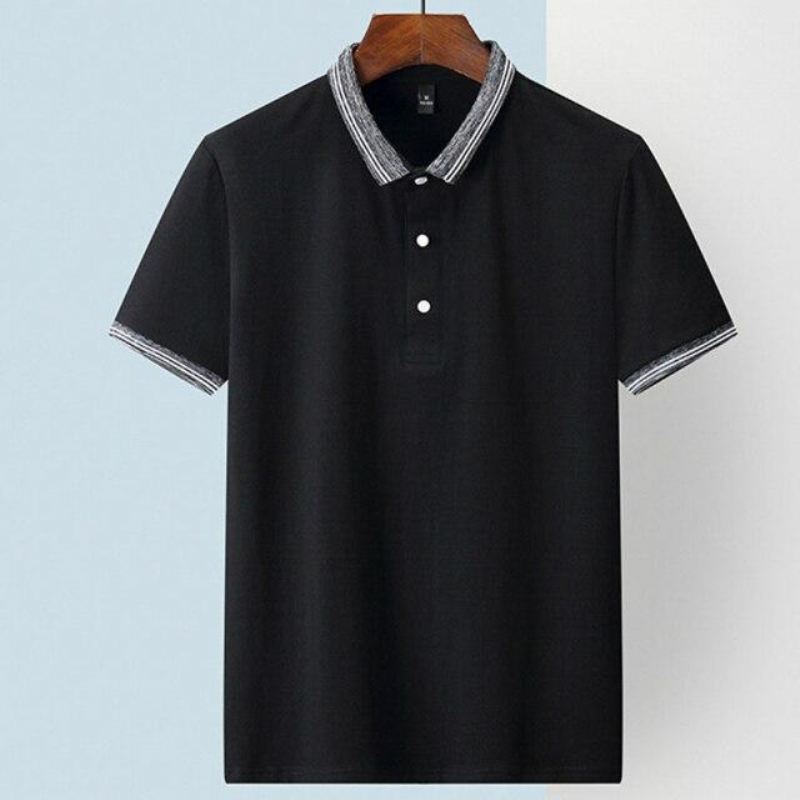 Heren Poloshirts Polo Klassiek Overhemd Met Mesh Kraag