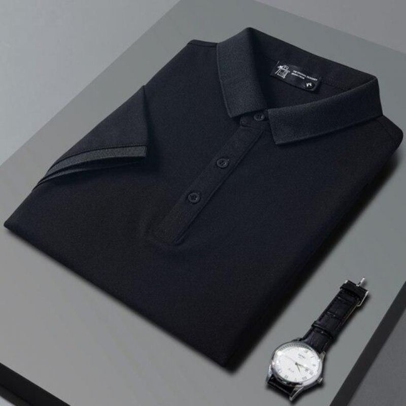 Heren Poloshirts Poloshirt Met Omgeslagen Kraag