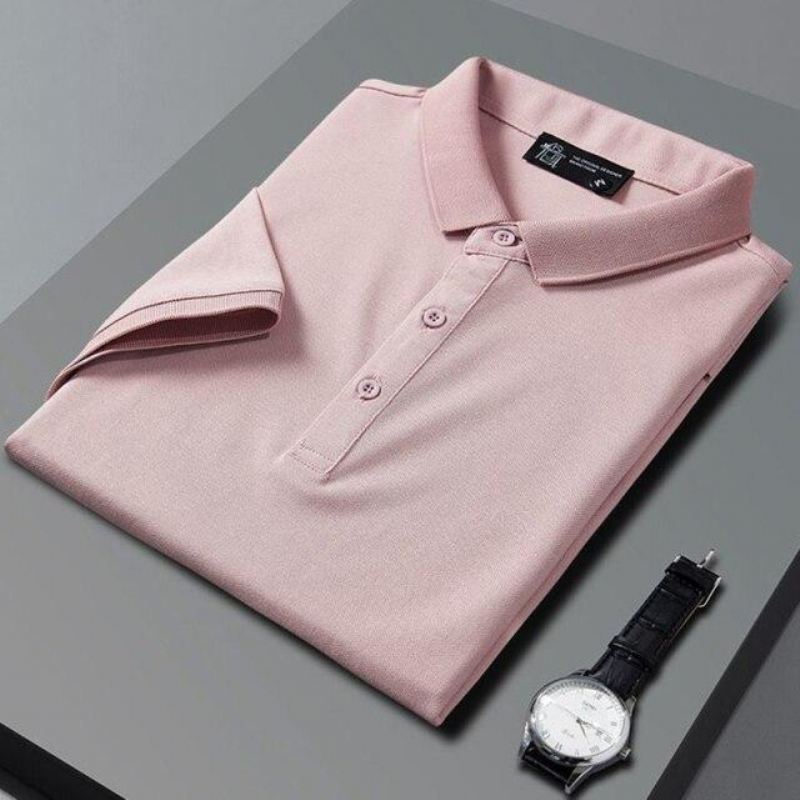 Heren Poloshirts Poloshirt Met Omgeslagen Kraag