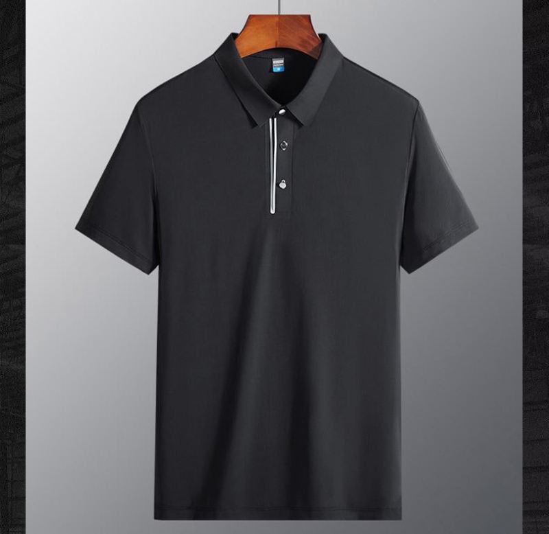 Heren Poloshirts V-hals Bamboe Sport Poloshirt