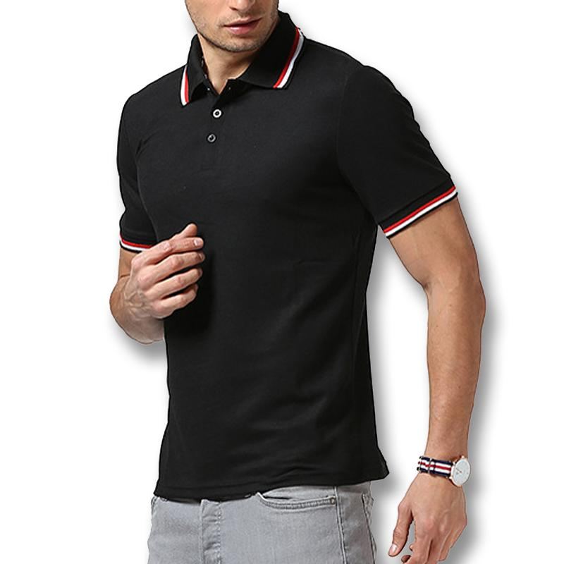 Heren Poloshirts Zomer Poloshirt Met Korte Mouwen