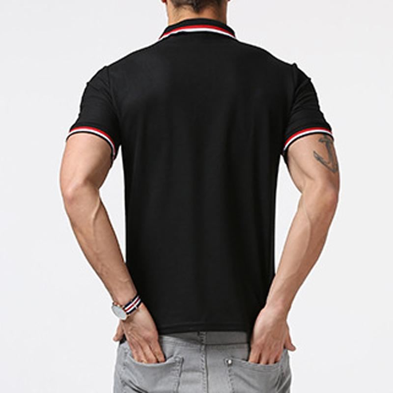 Heren Poloshirts Zomer Poloshirt Met Korte Mouwen