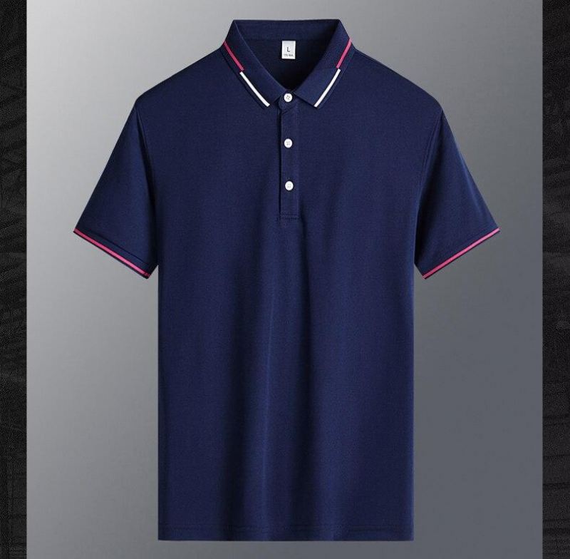 Heren Poloshirts Zomer Poloshirt Met Korte Mouwen Casual Poloshirt