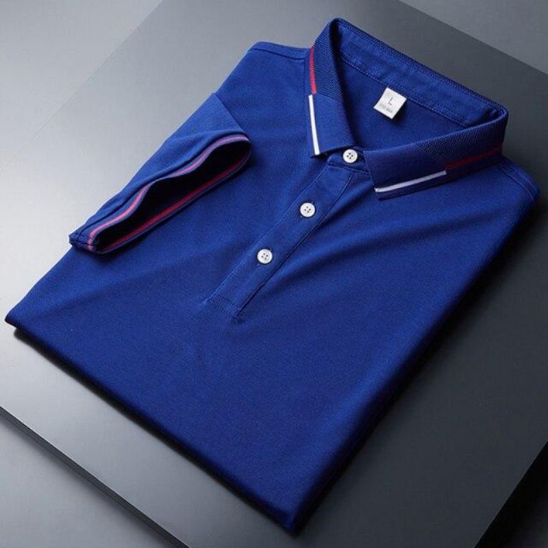 Heren Poloshirts Zomer Poloshirt Met Korte Mouwen Casual Poloshirt