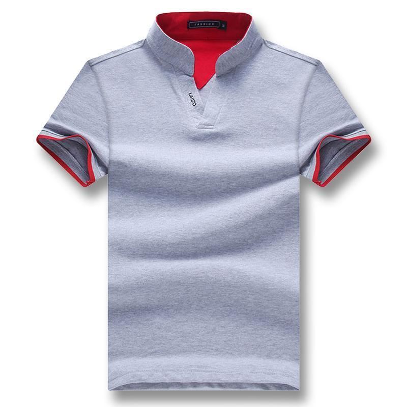 Heren Poloshirts Zomer Poloshirt Met Korte Mouwen En Omgeslagen Kraag