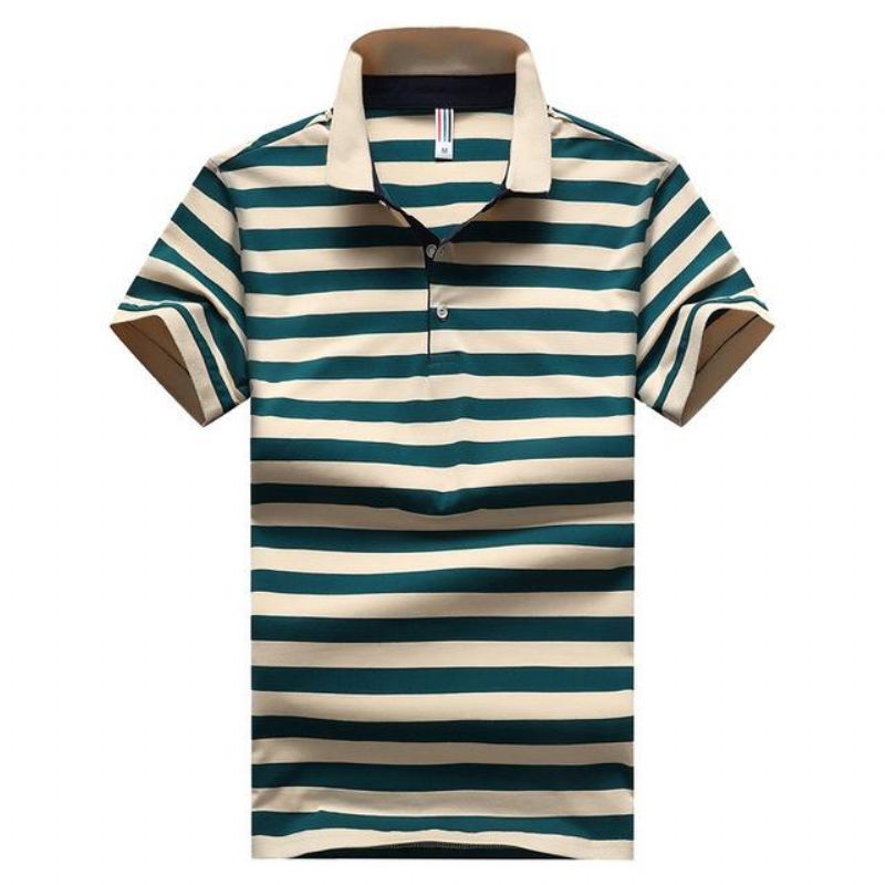 Heren Poloshirts Zomers Comfortabel Katoenen Poloshirt