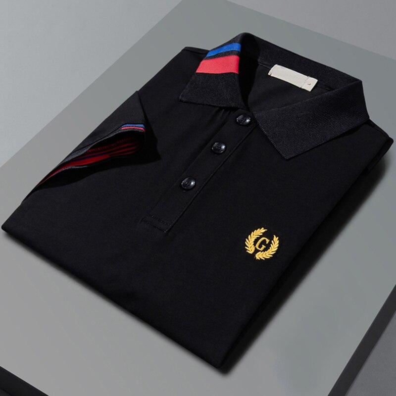 Poloshirts Heren Bamboe Katoenen Poloshirt