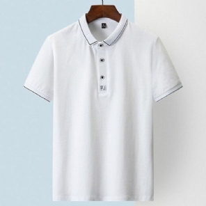 Poloshirts Heren Casual Golf Katoenen Poloshirt