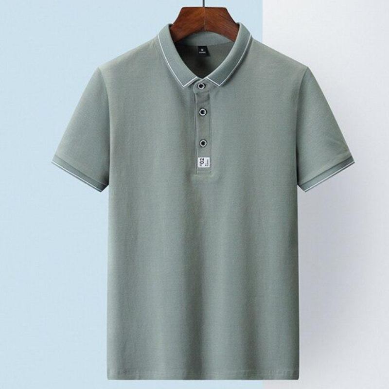 Poloshirts Heren Casual Golf Katoenen Poloshirt