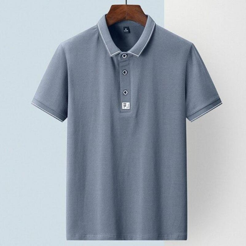 Poloshirts Heren Casual Golf Katoenen Poloshirt